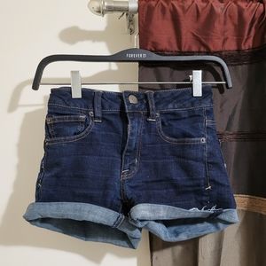 (Used) American Eagle Mini Jean Shorts US 00